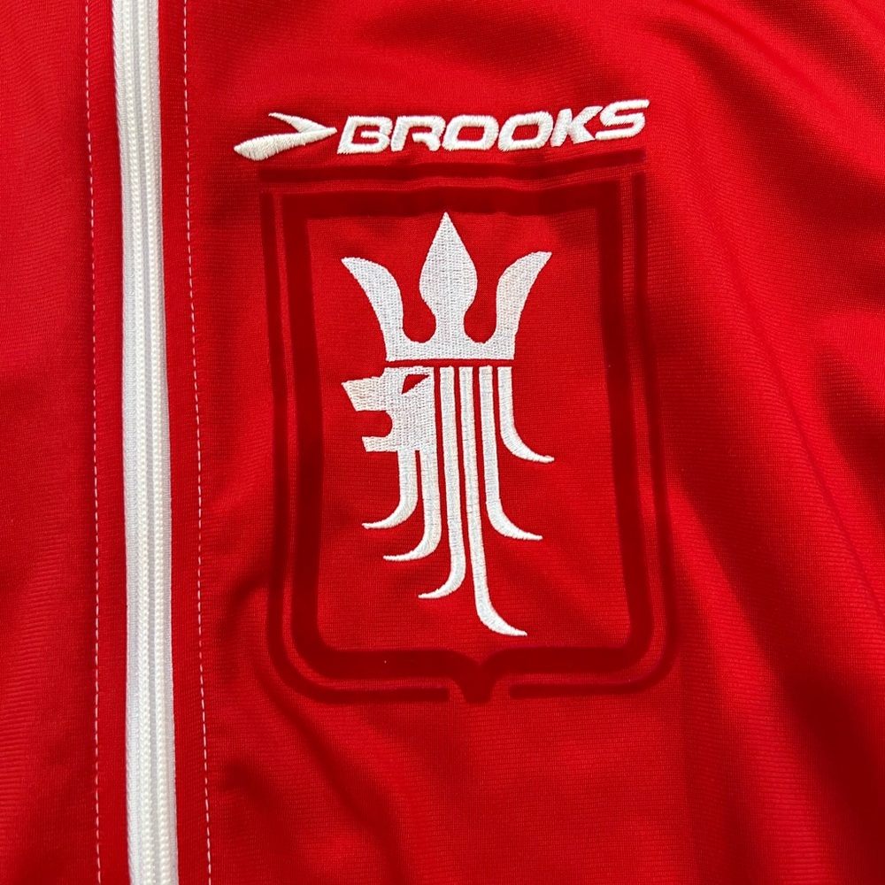 Brooks Red Full-Zip Track Jacket - image 4